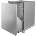 VEVOR Outdoor Kitchen Drawer 19.7"W x 29"H x 15.7"D Stainless Steel BBQ Island Pull-Out Storage Organizer