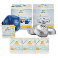 FROG @Ease Floating Hot Tub Sanitizer System with SmartChlor & Minerals - 4-Month Maintenance Kit for Spas up to 600 Gallons